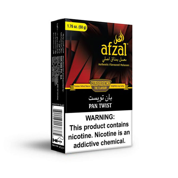 Afzal Pan Twist Hookah Flavors - 