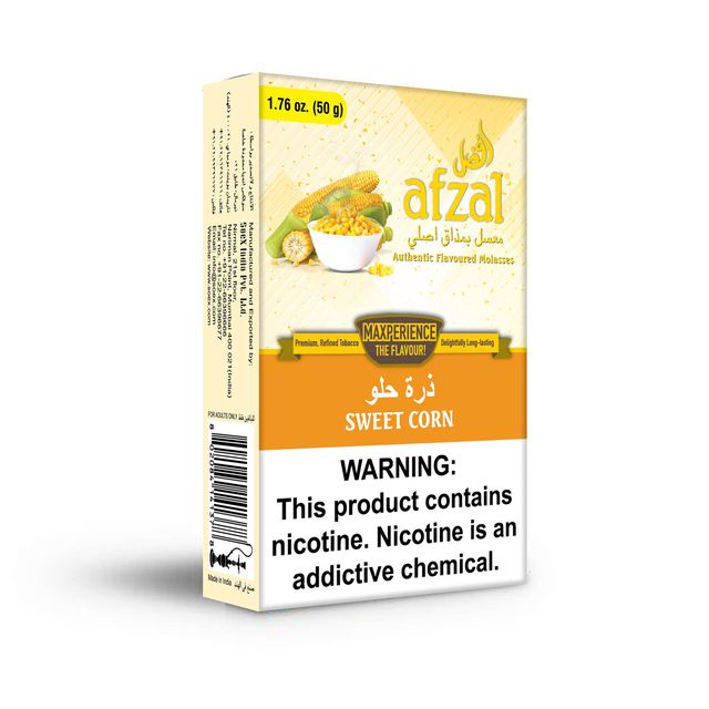 Afzal Sweet Corn Hookah Flavors - 