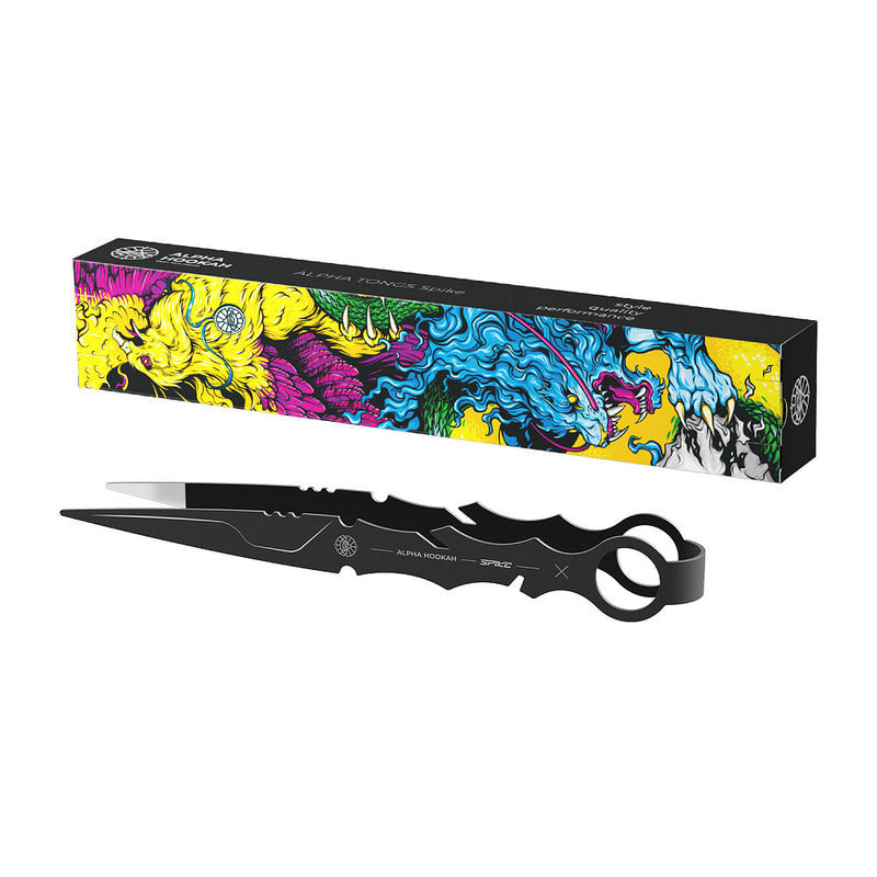 Alpha Hookah Knifes Spike Tongs -