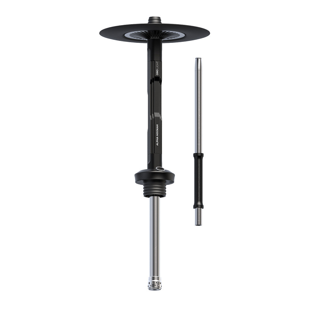 Alpha Hookah ORO Light Black | Durable & Stylish Hookah with 