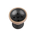 Alpha Hookah Shisha Bowl Turk Design PRO - Black Matte
