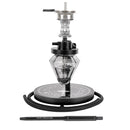 Amy Deluxe Alu Crystal 1500 Hookah - Black