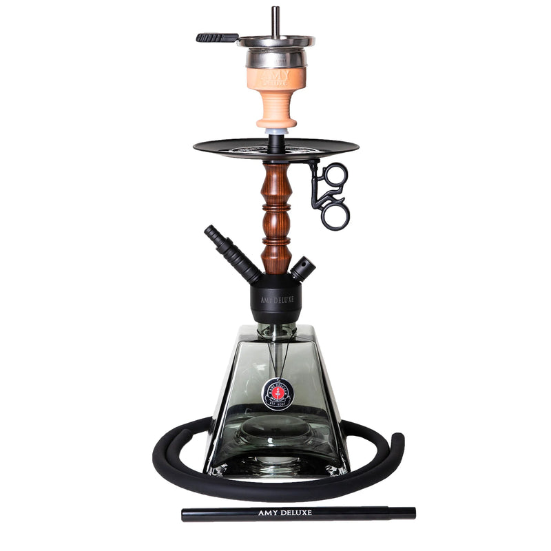 Amy Deluxe Pyrawood R 090.02 Hookah - Black