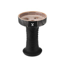 Alpha Hookah Shisha Bowl Wave Killer - Arctic Black