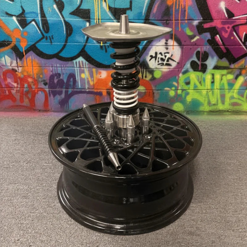 Shi Carver Wheel Hookah | Automotive Style Premium Hookah