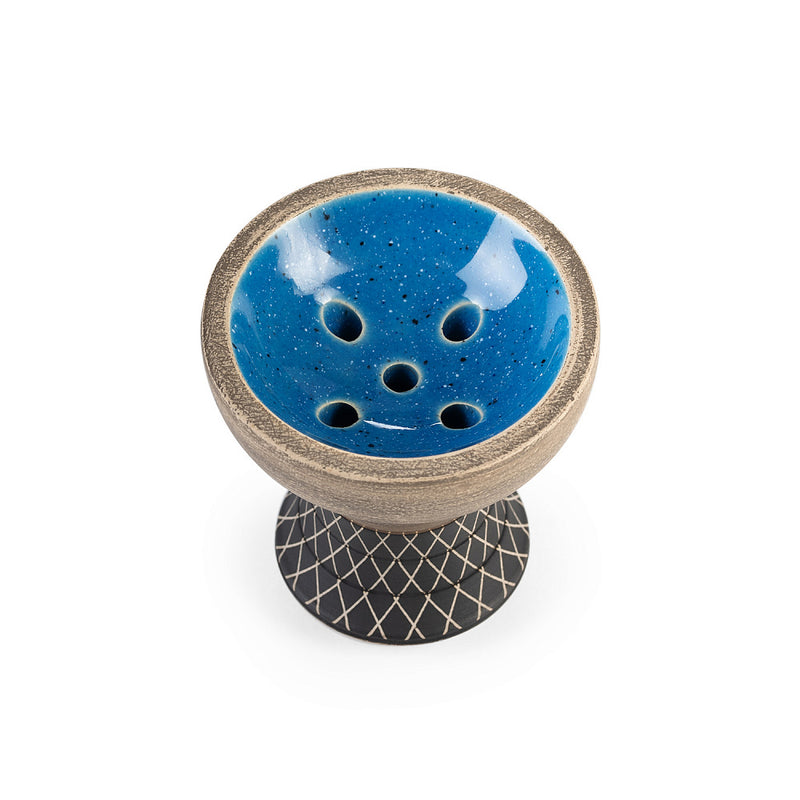 Alpha Hookah Bowl Turk Design - Blue Sand