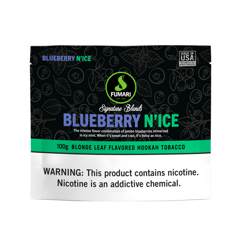 Fumari Blueberry N'Ice Hookah Shisha Flavor - 100g