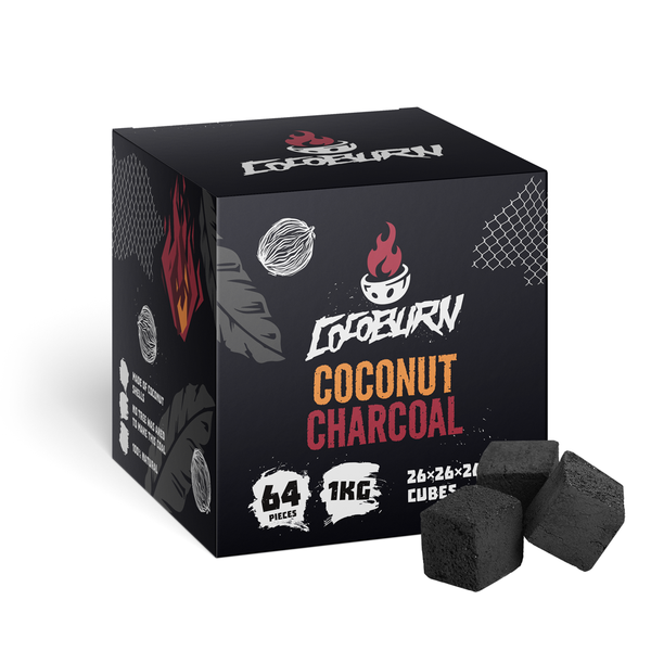 Cocoburn Natural Hookah Coals - Cubes 26 mm - 