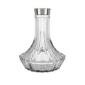 Alpha Craft Twistlock Hookah Base - Silver / Clear