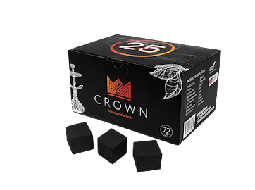 Crown 25mm Hookah Coals - 