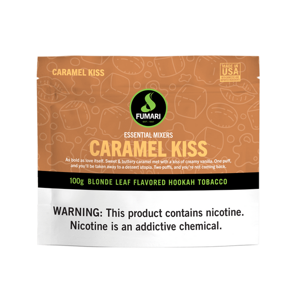 Fumari Caramel Kiss Hookah Shisha Flavor - 100g