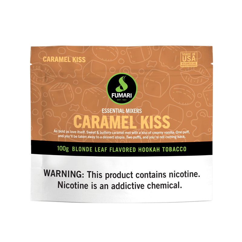 Fumari Caramel Kiss Hookah Shisha Flavor - 100g