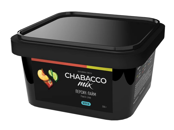 Chabacco Mix Peach-Lime Hookah Flavors - 