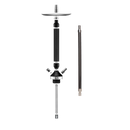 Conceptic Design Carbon Hookah - Black / Without Glass Base