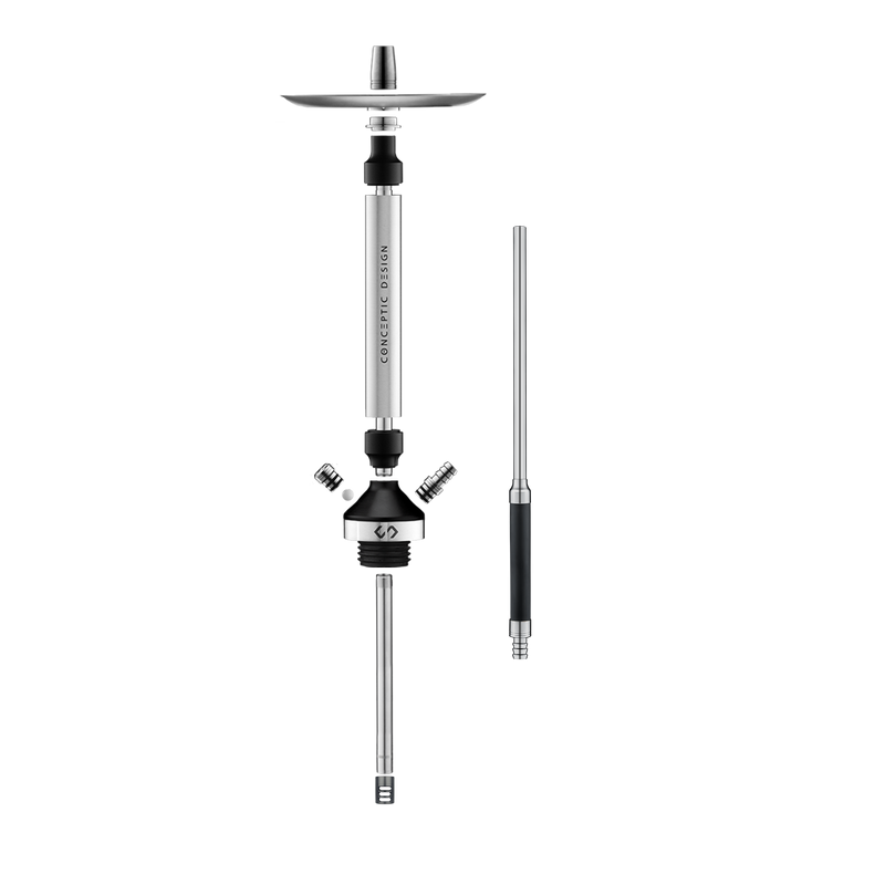 Conceptic Design Steel Hookah - Without Base