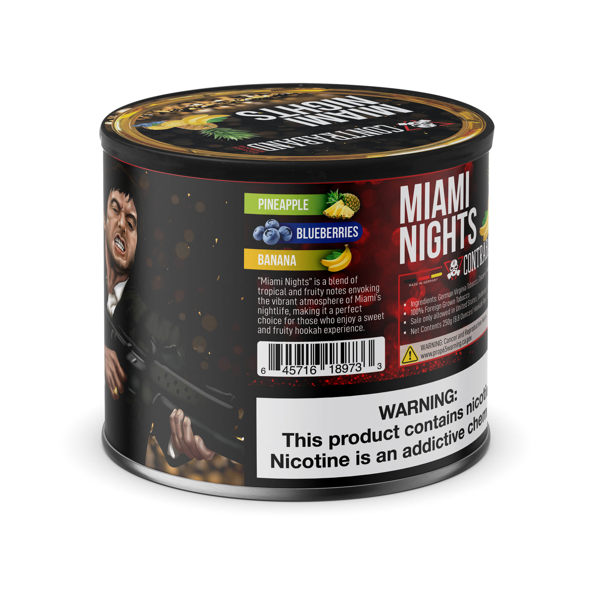 Buy Contraband Miami Nights Hookah Shisha Tobacco