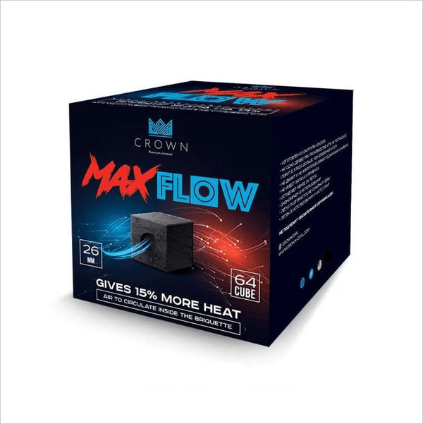 Crown Max Flow 26mm Hookah Coals - 