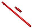 Cyril Hookah Handle Slim Extra Large – 15.8 in - Red
