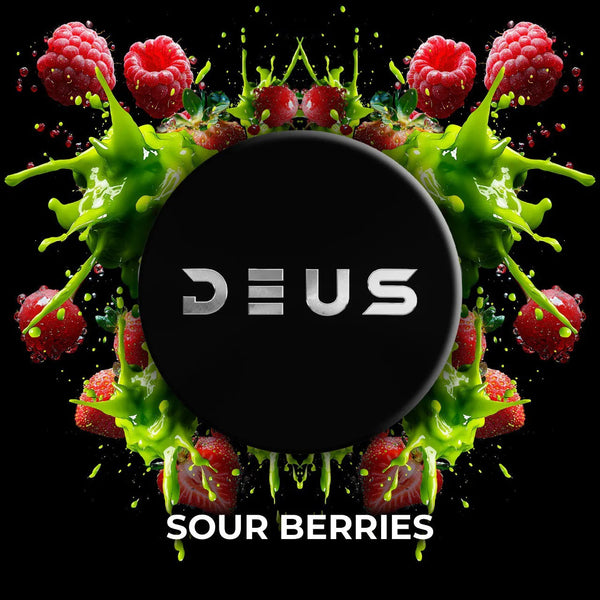 Deus Sour Berries Hookah Shisha Tobacco -