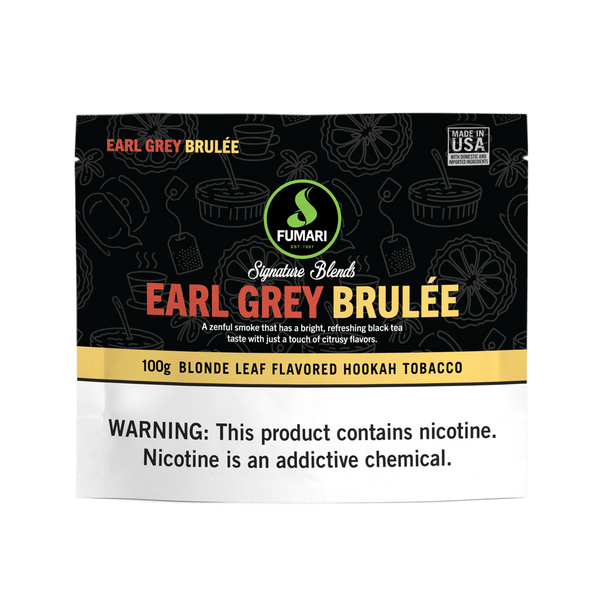Fumari Earl Grey Brulée Hookah Shisha Flavor - 100g