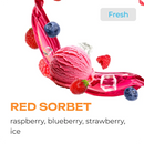 Element Air Line Red Sorbet Hookah Flavors -