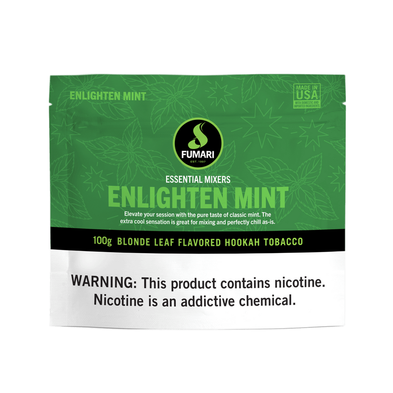 Fumari Enlighten Mint Hookah Hookah Shisha Flavor - 100g