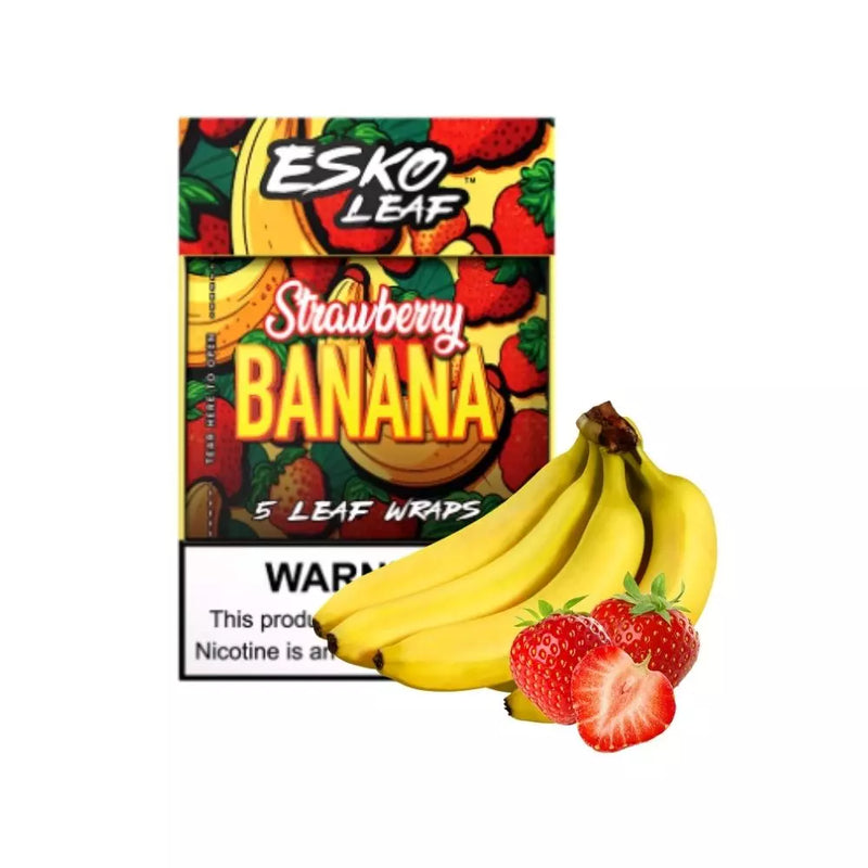 Esko Tobacco Leaf Wraps - Strawberry Banana