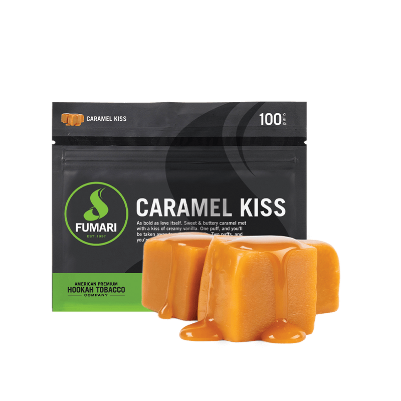 Fumari Caramel Kiss Hookah Shisha Flavor - 100g