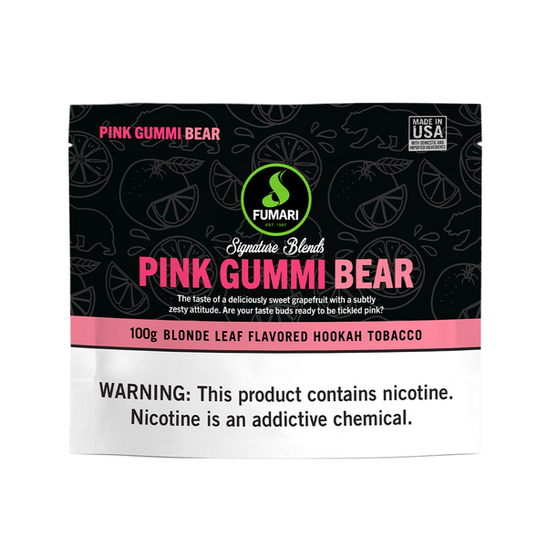 Fumari Pink Gummi Bear Hookah Shisha Flavor - 100g