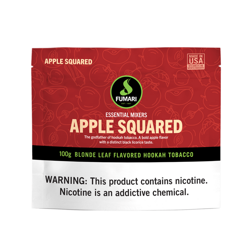 Fumari Apple Squared Hookah Shisha Flavor - 100g