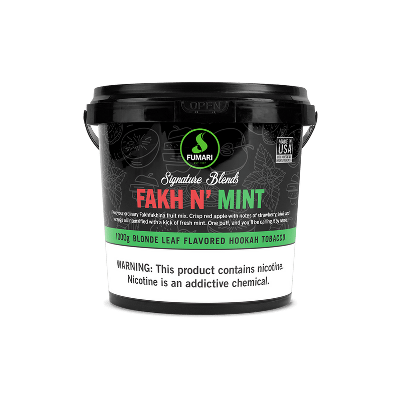 Fumari Fakh N' Mint Hookah Shisha Flavor - 1000g