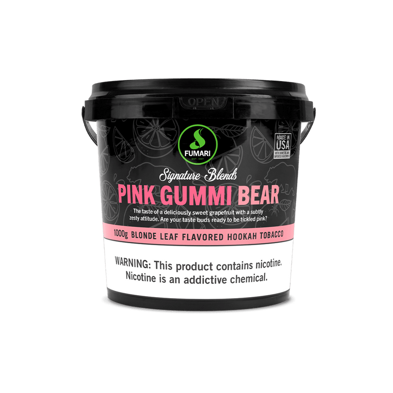 Fumari Pink Gummi Bear Hookah Shisha Flavor - 1000g