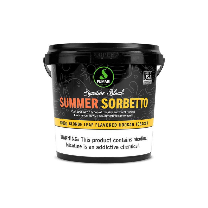 Fumari Summer Sorbetto Hookah Shisha Flavor - 1000g