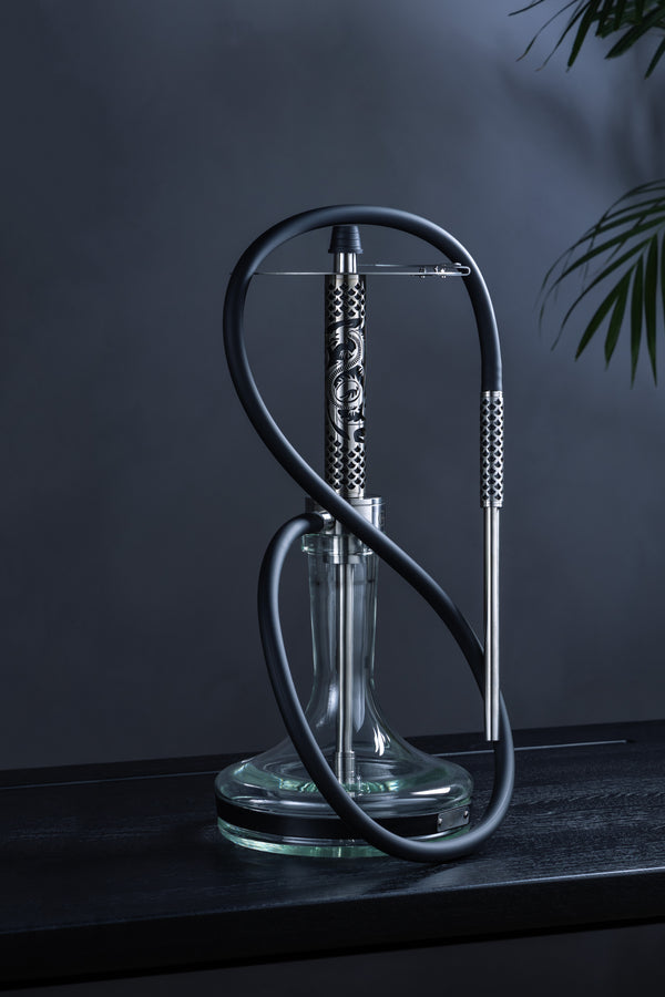 Geometry Big Bro Dragon Hookah - Steel