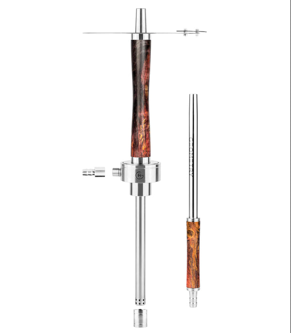 Geometry Big Bro Stab Hookah - Amethyst