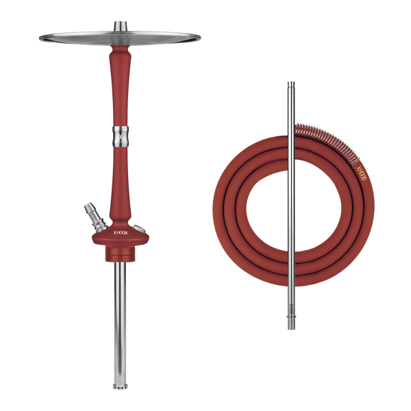 Hoob Go Hookah - Wine Red