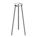 Hooky Steel 2 Tripod Hookah Stand