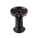 Alpha Hookah Shisha Bowl Wave Phunnel - Indian Black