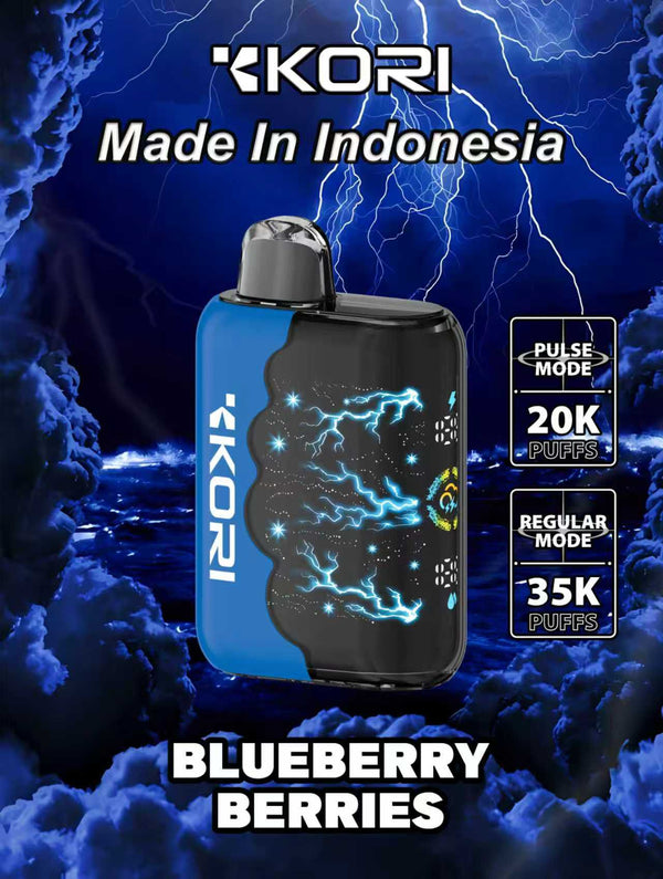Kori Vape 35K Puffs Disposable - Blueberry Berries