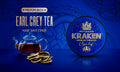 Kraken Medium Seco Earl Grey Tea Hookah Flavor