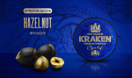 Kraken Medium Seco Hazelnut Hookah Flavor -
