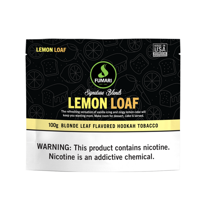 Fumari Lemon Loaf Hookah Shisha Flavor - 100g