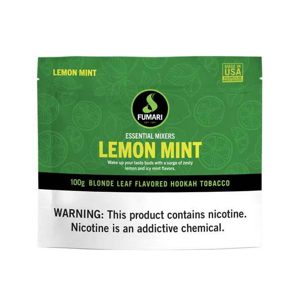 Fumari Lemon Mint Hookah Shisha Flavor - 100g