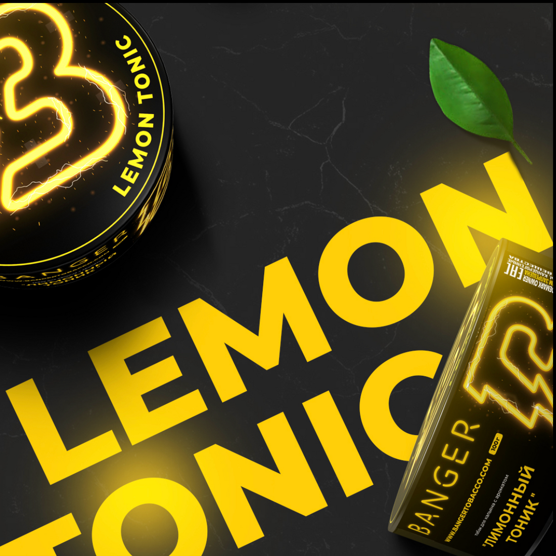 Buy Banger Lemon Tonic Hookah Shisha Tobacco