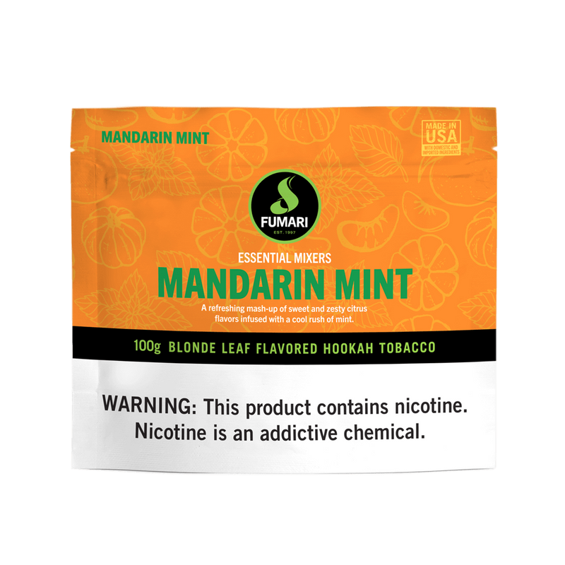 Fumari Mandarin Mint Hookah Shisha Flavor - 100g