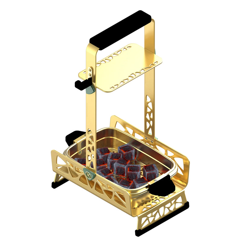 Maxx Hookah Charcoal Basket - Gold