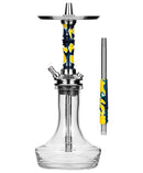 Moze Breeze Pro Hookah - Candy Line Blue/Yellow