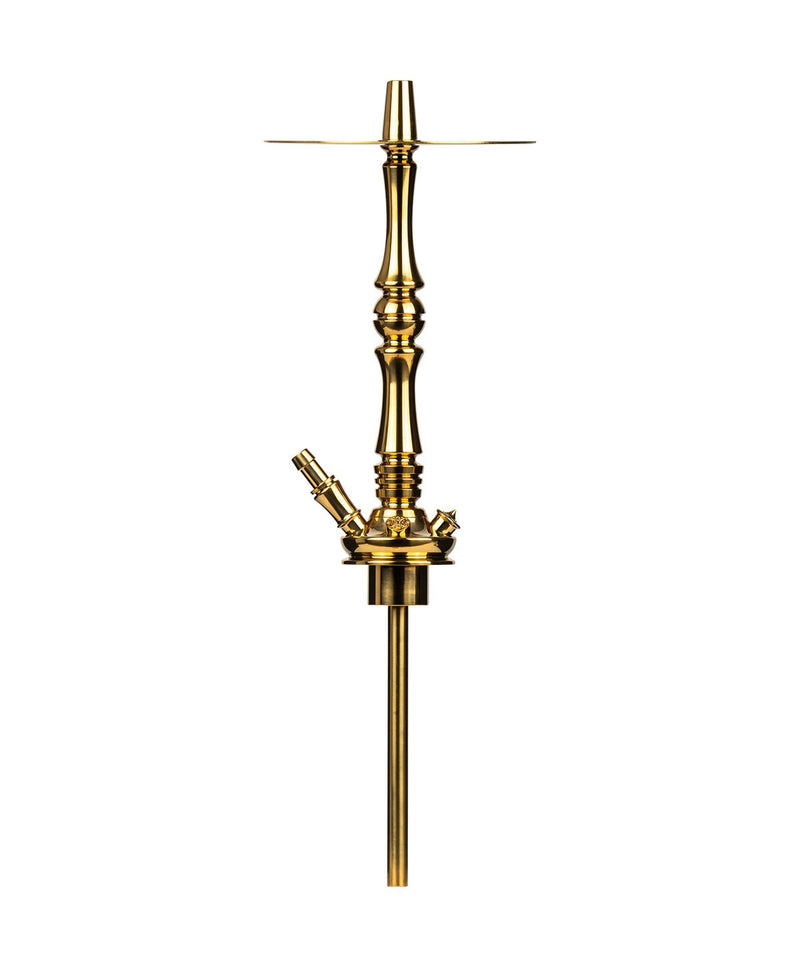MOSA＋F プラスエ 8本セット Moze Tradi M Hookah | Traditional Stainless Steel Hookah 41.5cm