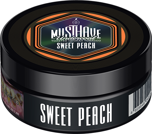 Must Have Sweet Peach Hookah Shisha Tobacco 125g - 
