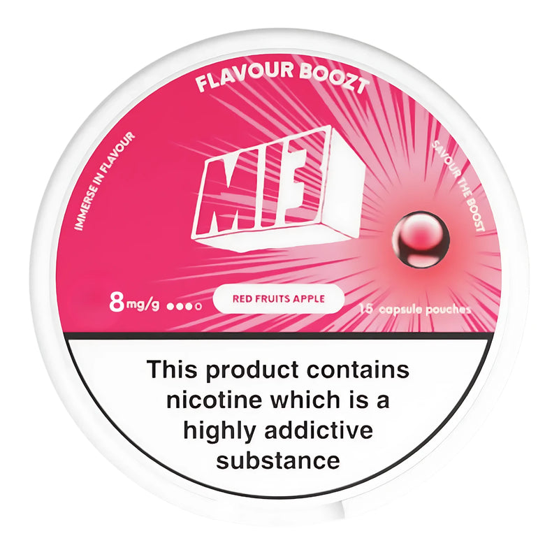 M13 Boozt Nicotine Pounches 8 mg - Red Fruits Apple